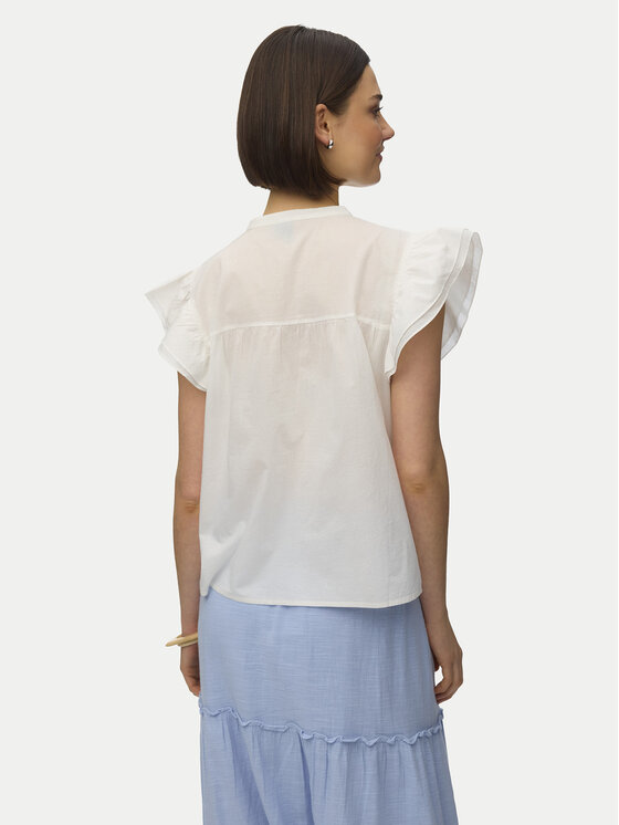 Vero Moda Vero Moda Blúzka Line 10347292 Biela Regular Fit