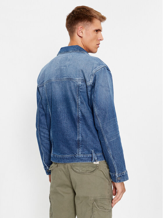 s.Oliver s.Oliver Jeans jakna 2135893 Modra Regular Fit