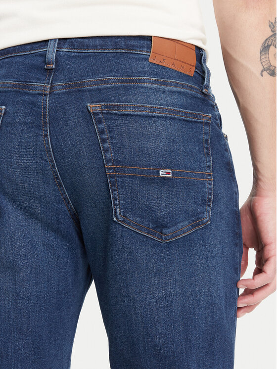 Tommy Jeans Tommy Jeans Džinsai Ryan DM0DM21892 Tamsiai mėlyna Straight Fit