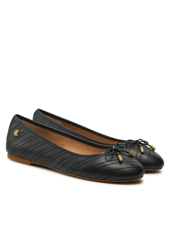 LAUREN RALPH LAUREN LAUREN RALPH LAUREN Baleriny Jayna 802951489001 Czarny