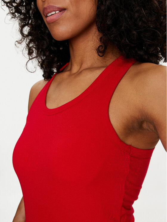 Pieces Pieces Top Anibi 17150269 Rosso Regular Fit