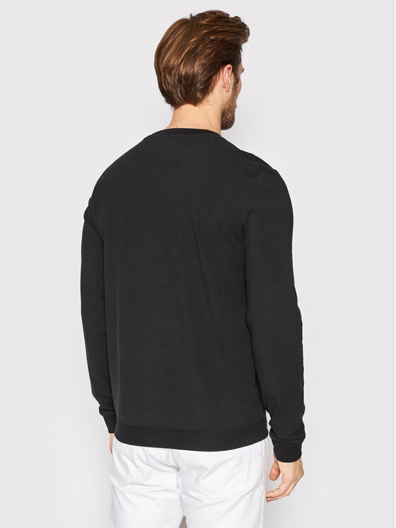 Guess Guess Μπλούζα M2YQ37 K6ZS1 Μαύρο Regular Fit