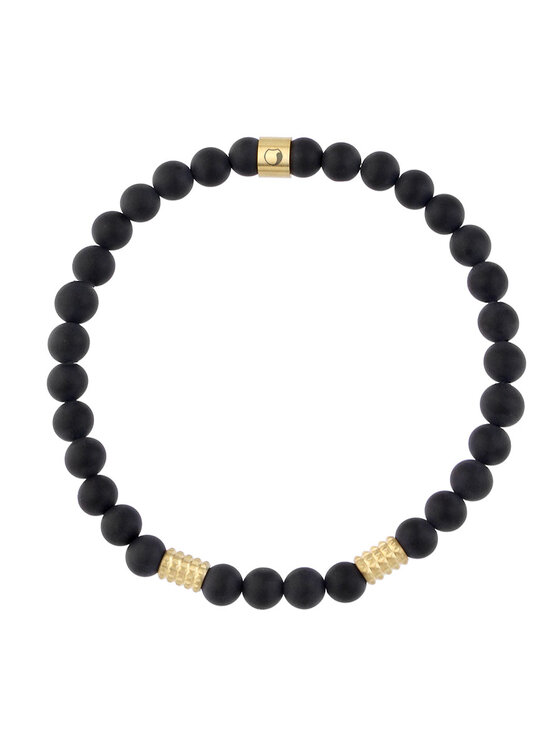 Manoki manoki Bransoletka BA1064B Czarny