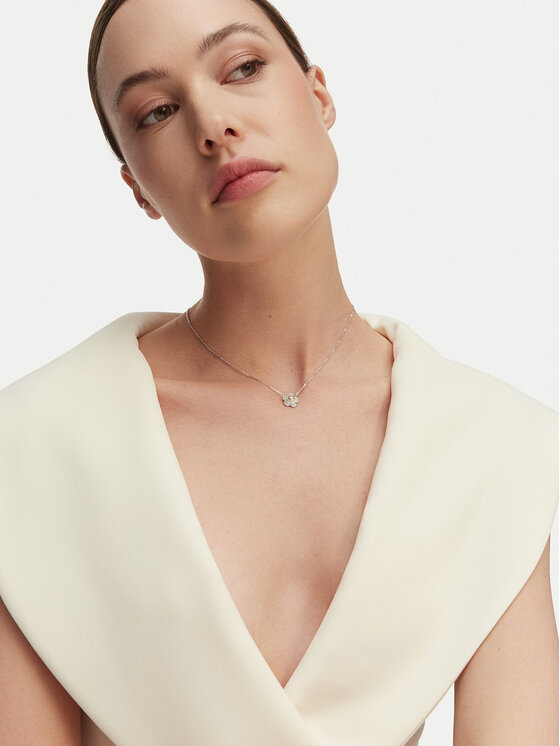 Swarovski Swarovski Κολιέ Flower 5755817 Ασημί