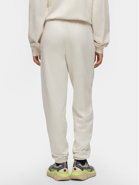 HUGO Hugo Spodnie dresowe 50500460 Biały Relaxed Fit