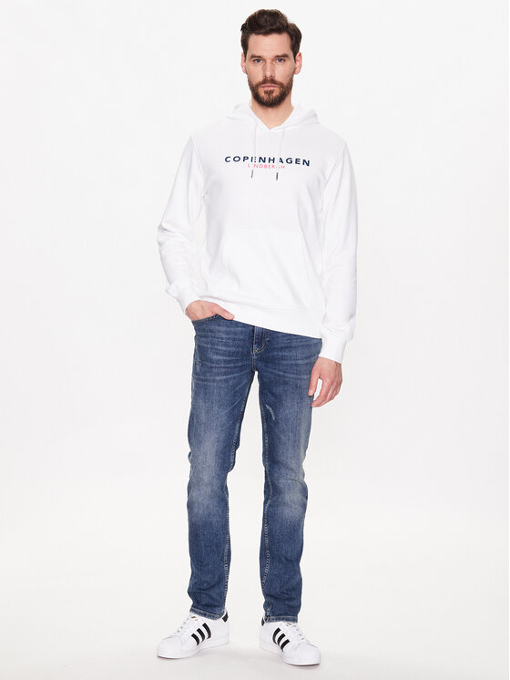 Lindbergh Lindbergh Jeans hlače 30-050002DAW Modra Slim Fit