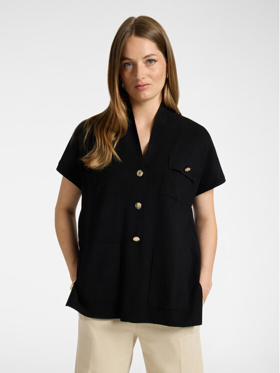 Elena Mirò Elena Mirò Maglione M211Z000985N033 Nero Boxy Fit