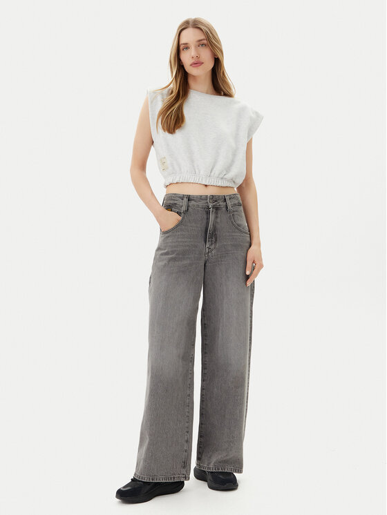 G-Star Raw G-Star Raw Jeansy Skater D25286-D490 Szary Loose Fit