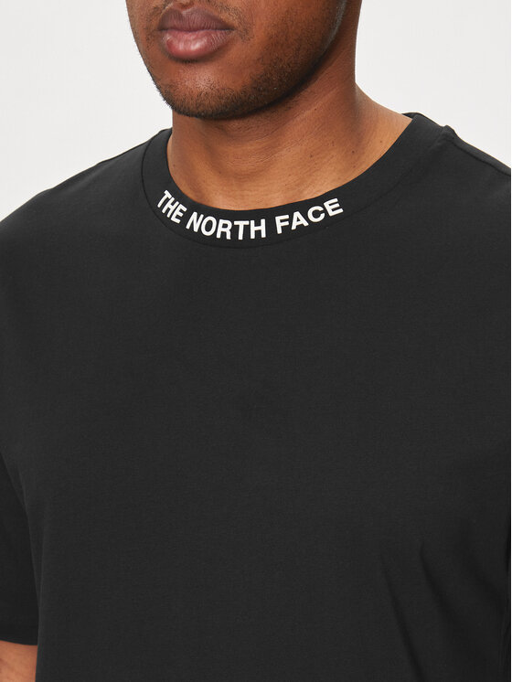 The North Face The North Face T-krekls Zumu NF0A87DD Melns Regular Fit