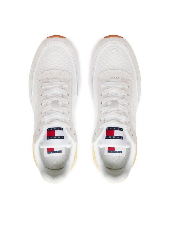 Tommy Jeans Tommy Jeans Sneakers Tjw Tech Runner Ess EN0EN02511 Weiß