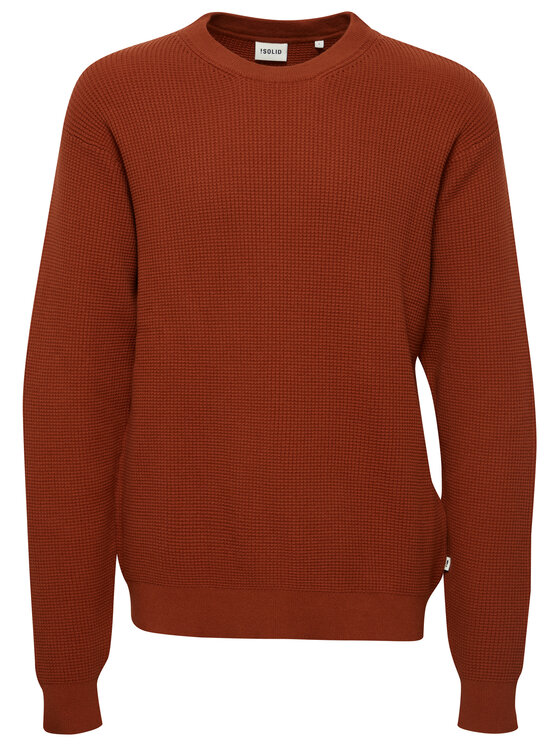 Solid Maglione 21108052 Marrone Regular Fit, taglia : XXL