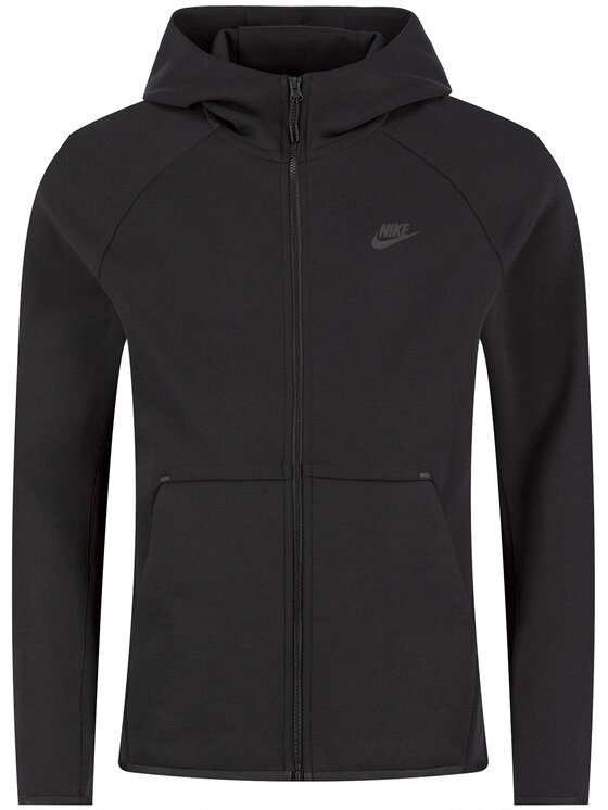 Nike Nike Bluză Sportswear Tech Fleece 928483 Negru Standard Fit
