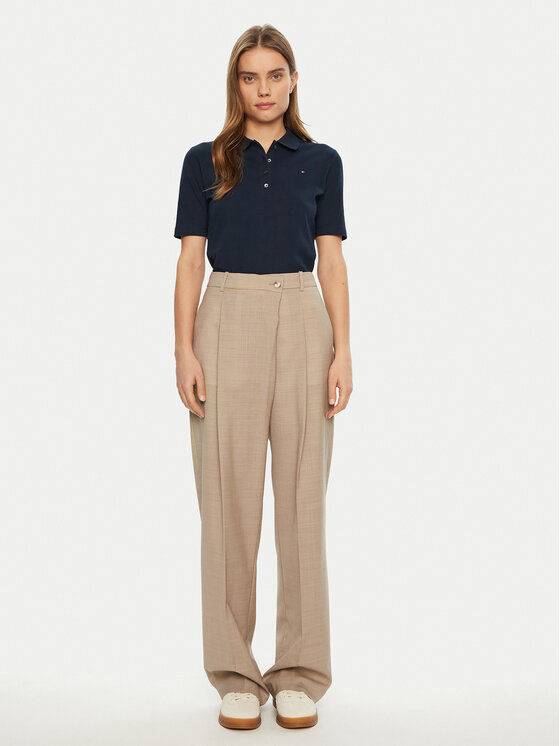 Tommy Hilfiger Tommy Hilfiger Polokošeľa 1985 WW0WW43224 Tmavomodrá Regular Fit