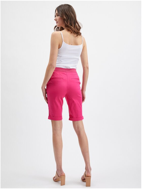 Orsay Orsay Szorty 357035307000__38 Różowy Regular Fit