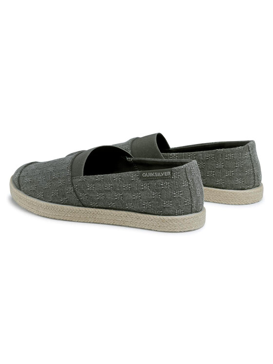 Quiksilver Quiksilver Espadrilky AQYS700053 Sivá