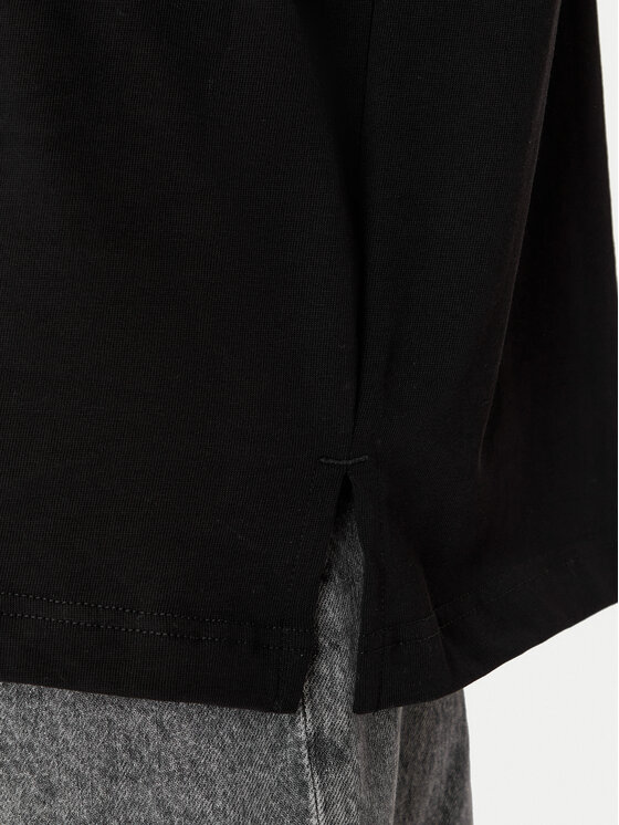 Karl Lagerfeld Jeans Karl Lagerfeld Jeans Póló A4W17009 Fekete Relaxed Fit
