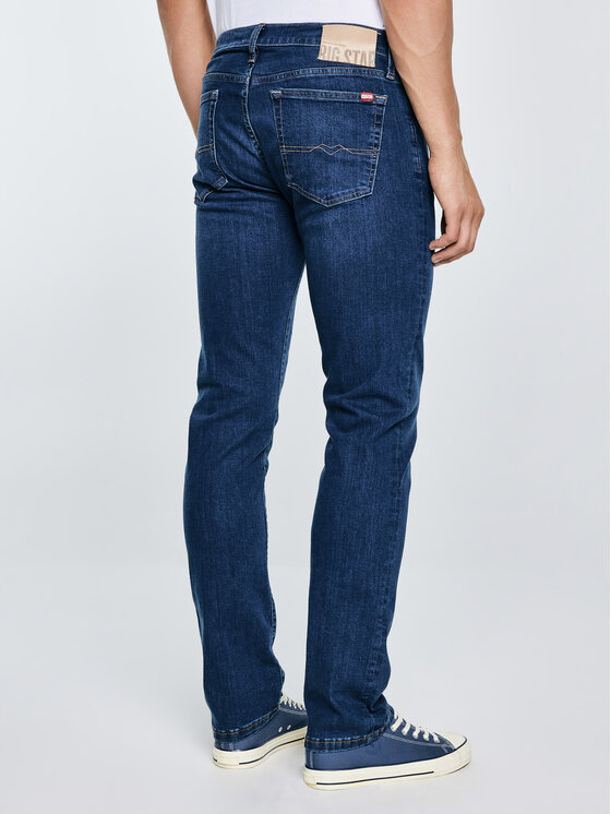 BIG STAR BIG STAR Jeansy TERRY Niebieski Slim Fit