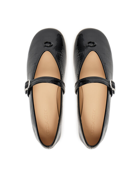 Coach Coach Ballerinas Sculpted C CBO90 Schwarz