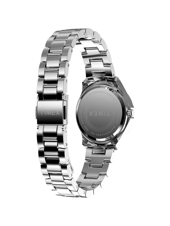 Timex Timex Zegarek TW6A04500 Srebrny
