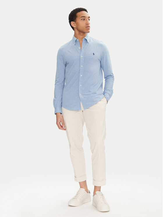 Polo Ralph Lauren Polo Ralph Lauren Srajca 710654408025 Modra Regular Fit