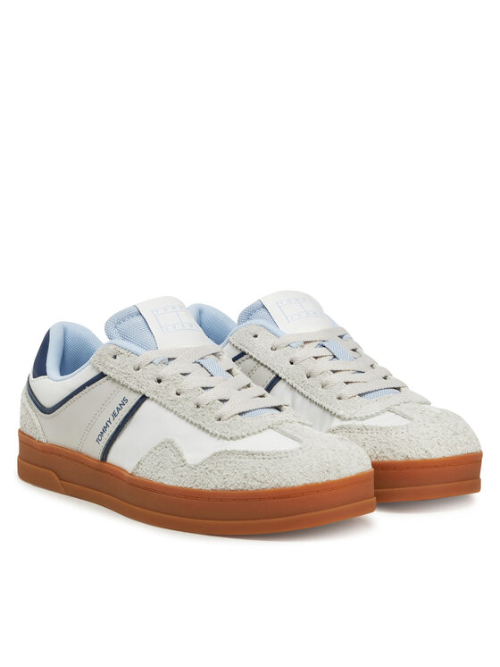 Tommy Jeans Tommy Jeans Снікерcи The Greenwich Mix Media EN0EN02730 Сірий