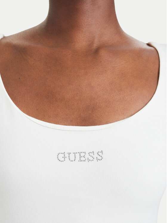 Guess Guess Боди V6BP12 K6916 Кремав Slim Fit
