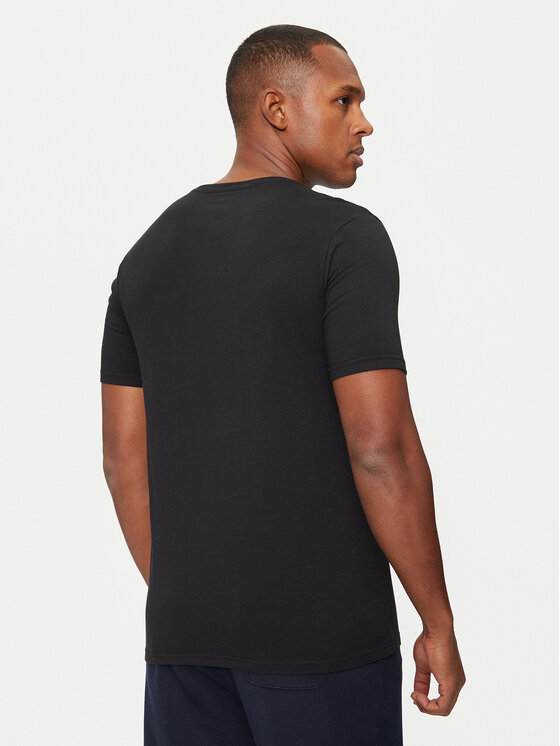 Aeronautica Militare Aeronautica Militare T-shirt AM1UTI002 Crna Regular Fit
