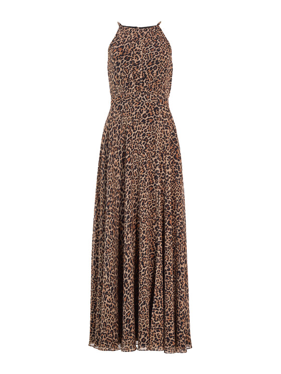 Swing Swing Večerna obleka 5AI15400 Rjava Regular Fit