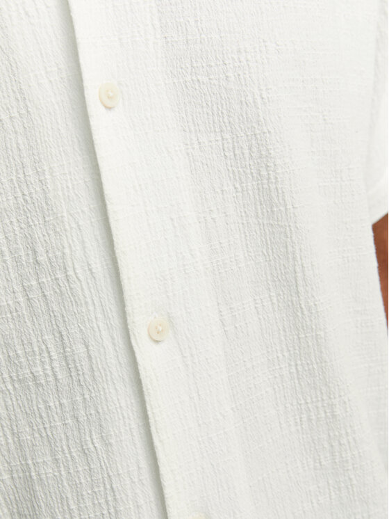 Jack&Jones Jack&Jones Marškiniai Luke 12255781 Balta Relaxed Fit
