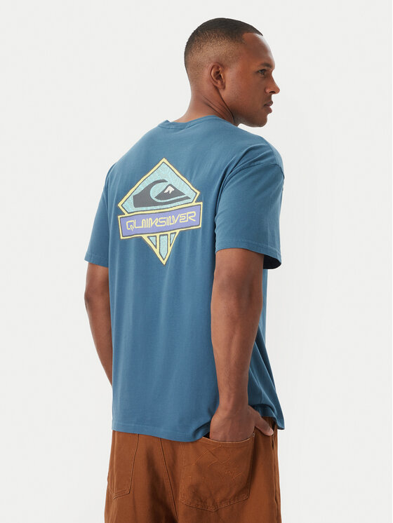 Quiksilver Quiksilver T-särk Crystal Jet EQYZT08023 Sinine Regular Fit