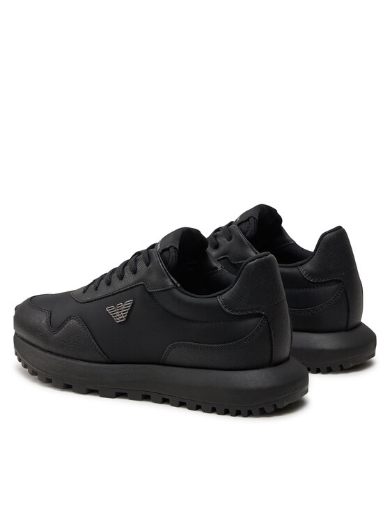 Emporio Armani Emporio Armani Сникърси X4X630 XN877 K001 Черен