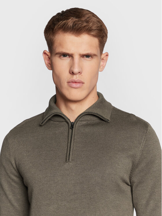 Maglione M-3020-KWC207 Marrone Regular Fit