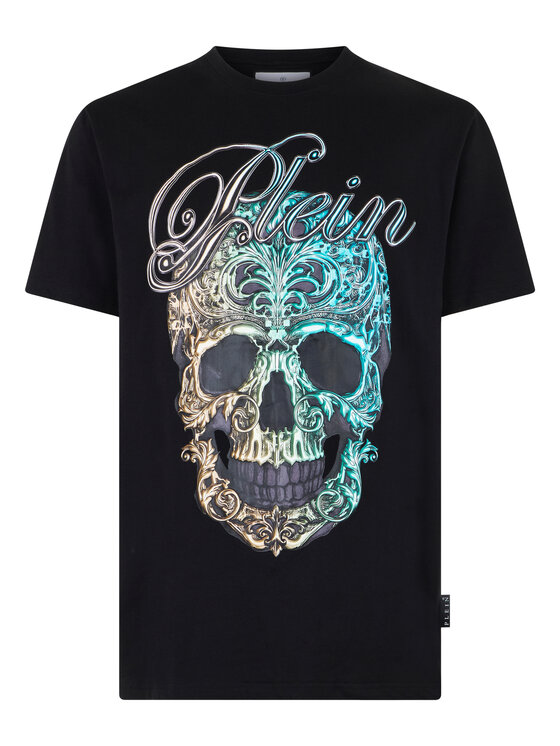 PHILIPP PLEIN PHILIPP PLEIN Tričko 31632 Biela Regular Fit