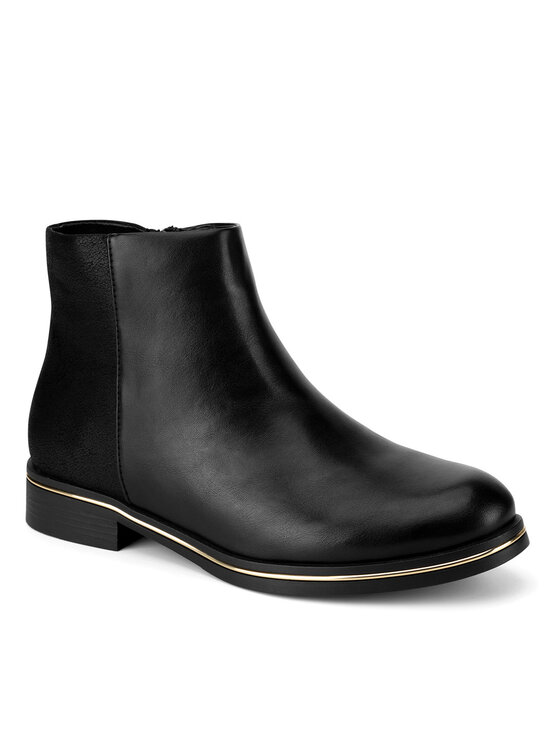 Clara Barson Clara Barson Botki WS6517-01 Czarny