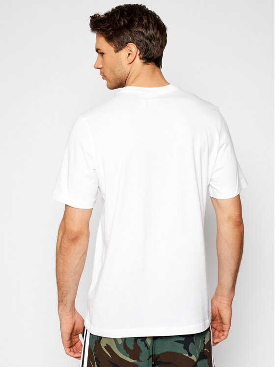 adidas T-Shirt adicolor Essentials Trefoil GN3415 Weiß Regular Fit |  Modivo.de