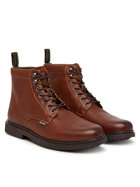Barbour Barbour Kotníková obuv Bellister Derby Boot MFO0847BR52 Hnědá