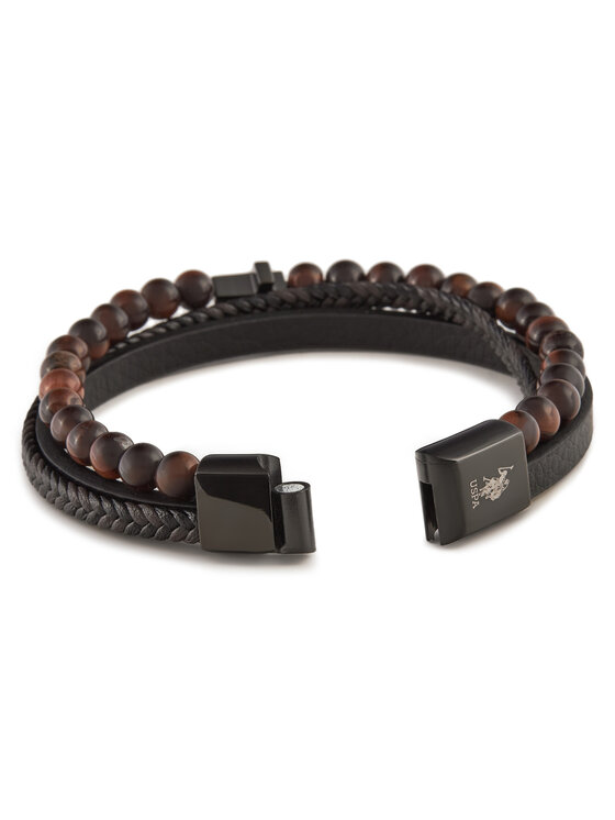 U.S. Polo Assn. U.S. Polo Assn. Βραχιόλι JW9235BR Μαύρο