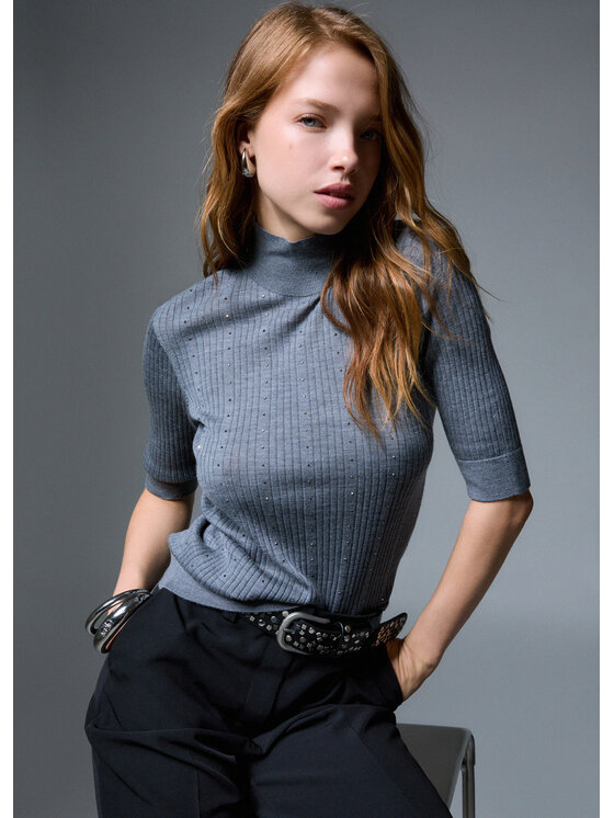 Liu Jo Liu Jo Maglione WF6101MA77Q02050 Grigio Regular Fit
