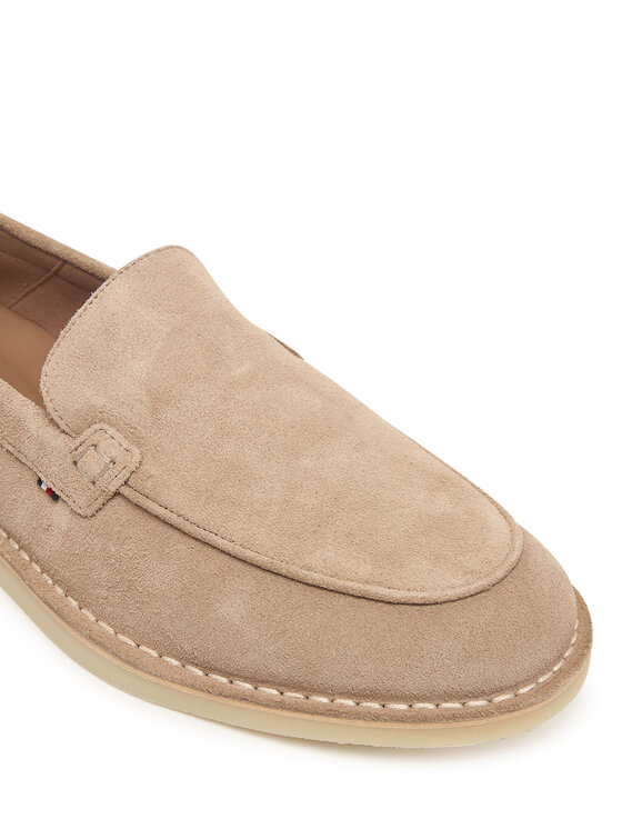 Tommy Hilfiger Tommy Hilfiger Mokasinai Stitchdown FM0FM05782 Smėlio