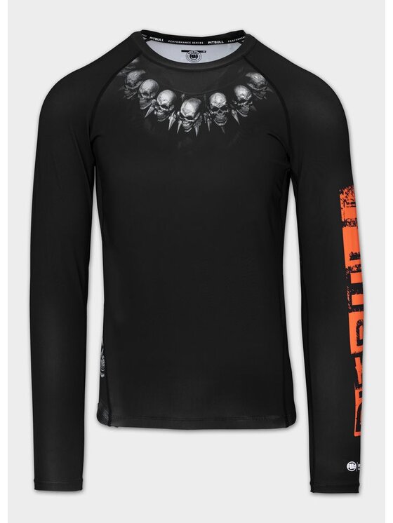 PITBULL PITBULL Koszulka techniczna BLACKY Czarny Regular Fit