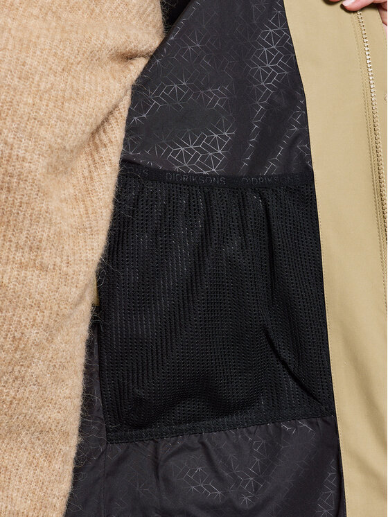 Didriksons Didriksons Parka Ilma Wns Parka 8 504813 Bēšs Regular Fit
