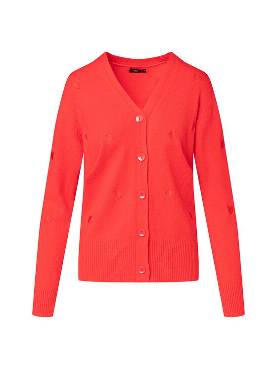 QUIOSQUE QUIOSQUE Sweter QUIOSQUE 6VL005601 Czerwony Regular Fit