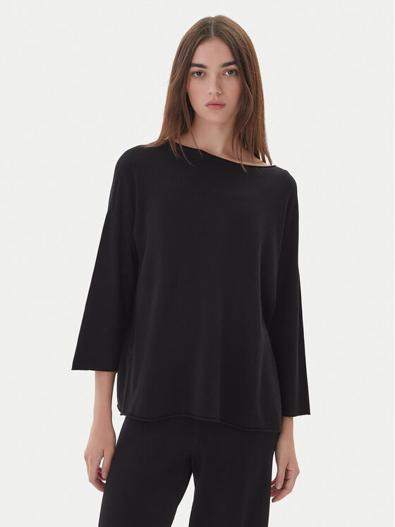 Kontatto Kontatto Maglione 3M0801C Nero Regular Fit