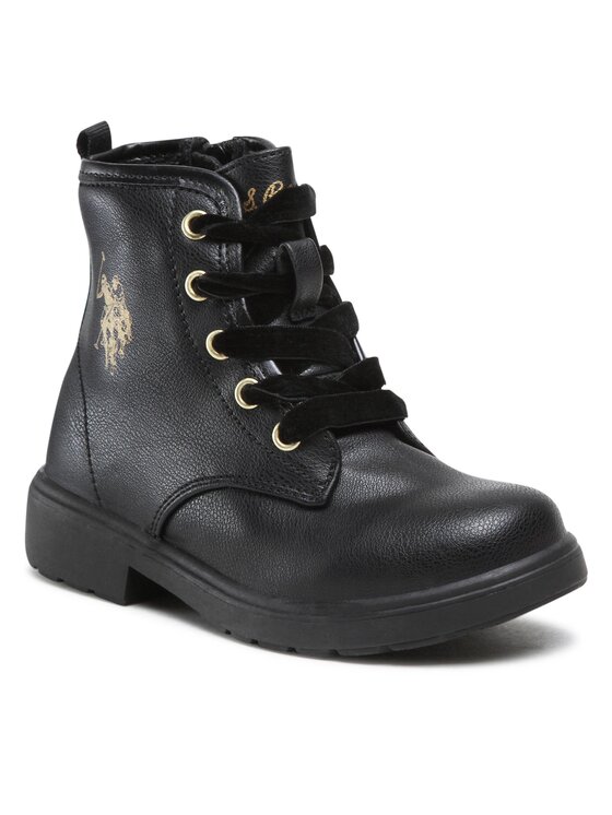 U.S. Polo Assn. Scarponcini Yva003 Club YVA003K BY2 Nero Modivo