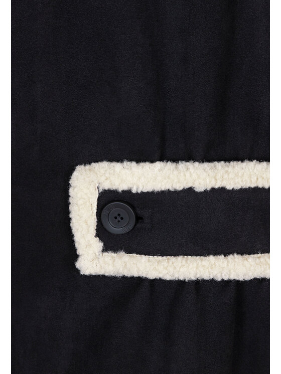 BIZUU BIZUU Kabát MAFARA Černá Standard Fit