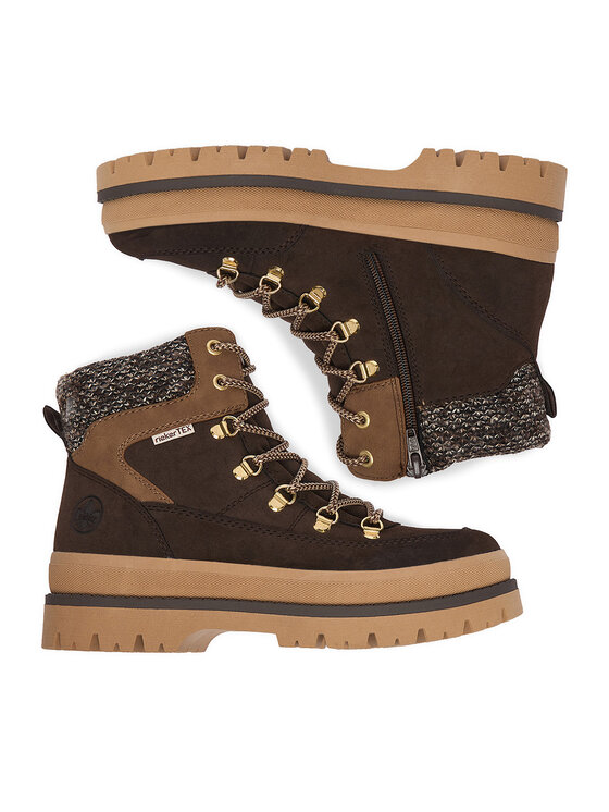 Rieker Rieker Schnürschuhe CEO-Y6210-25 Dunkelbraun