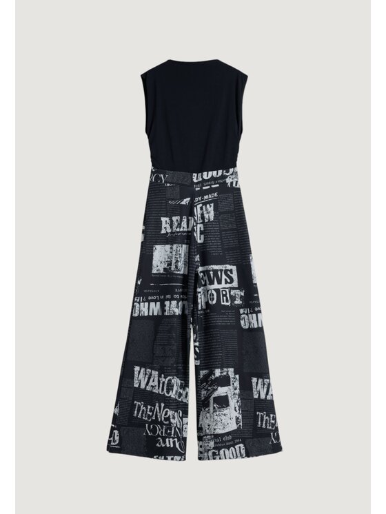 Desigual Desigual Jumpsuit JUMPSUIT_NEWS Nero Modern Fit