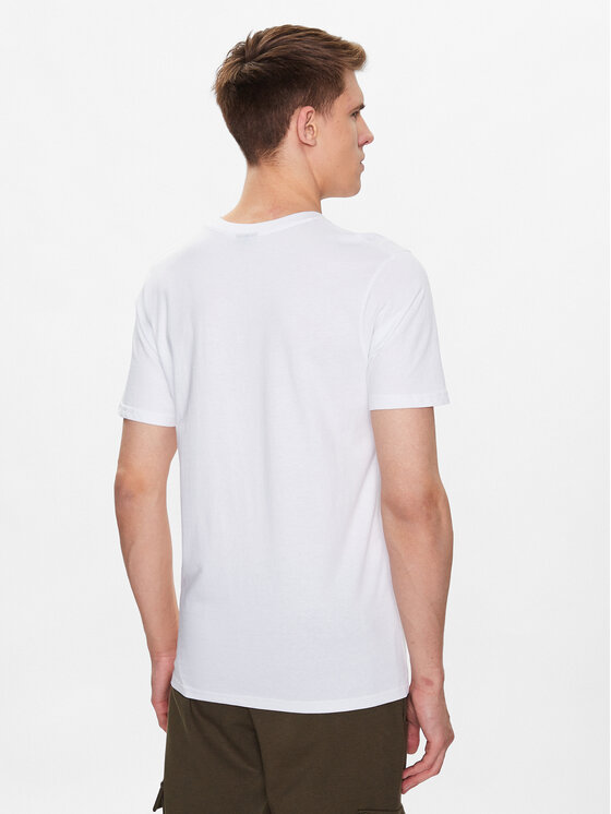 Ellesse Ellesse T-Shirt Ollio SHP16463 Biały Regular Fit