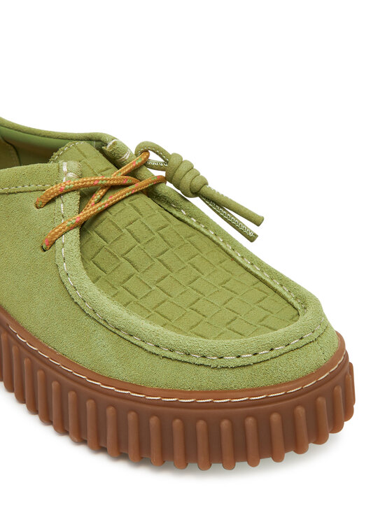 Clarks Clarks Halbschuhe Torhill Bee 26181186 Grün