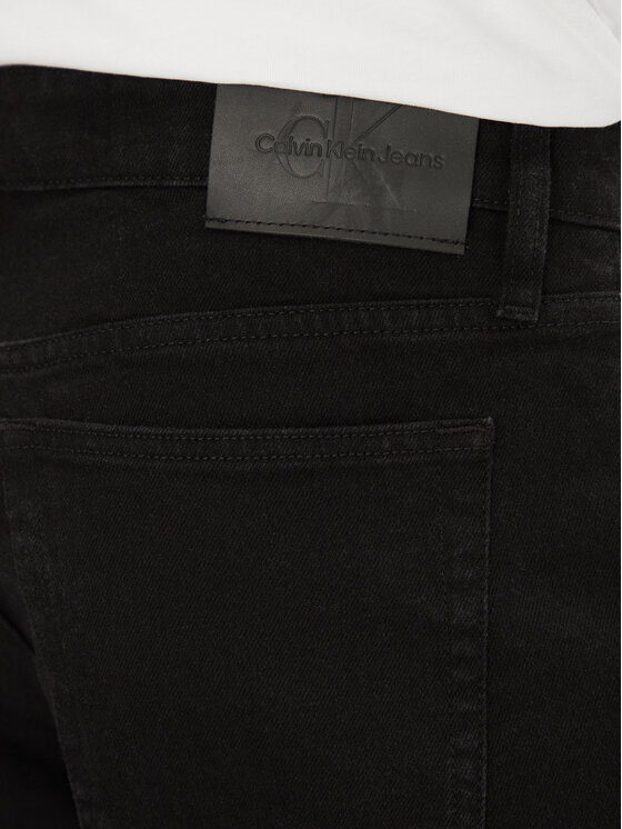 Calvin Klein Jeans Calvin Klein Jeans Pantaloni scurți de blugi J30J327514 Negru Slim Fit